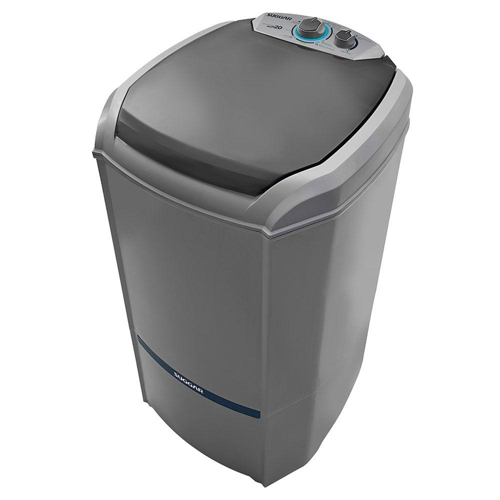 Lavadora 20kg Suggar Lavamax Eco 20kg LE2002PR Prata 220V - 2