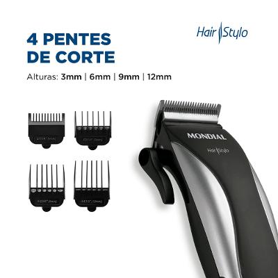 Máquina de Cortar Cabelo Mondial CR02 - 220V