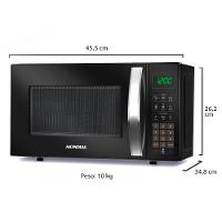 Micro-ondas Mondial MO-01-21-B 21 Litros Preto - 220V - 6