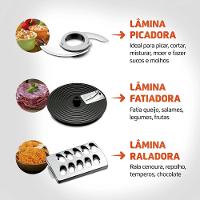 Multiprocessador de Alimentos Mondial MPN-01-BE 7 em 1 - 127V - 3