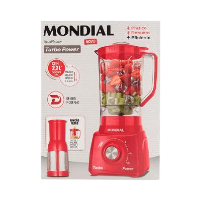 Liquidificador Mondial Turbo Power L-99 FR Vermelho - 220V