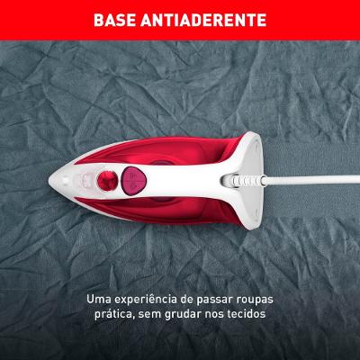 Ferro a Vapor Arno Essentialgliss com Base Antiaderente FMQ 220V