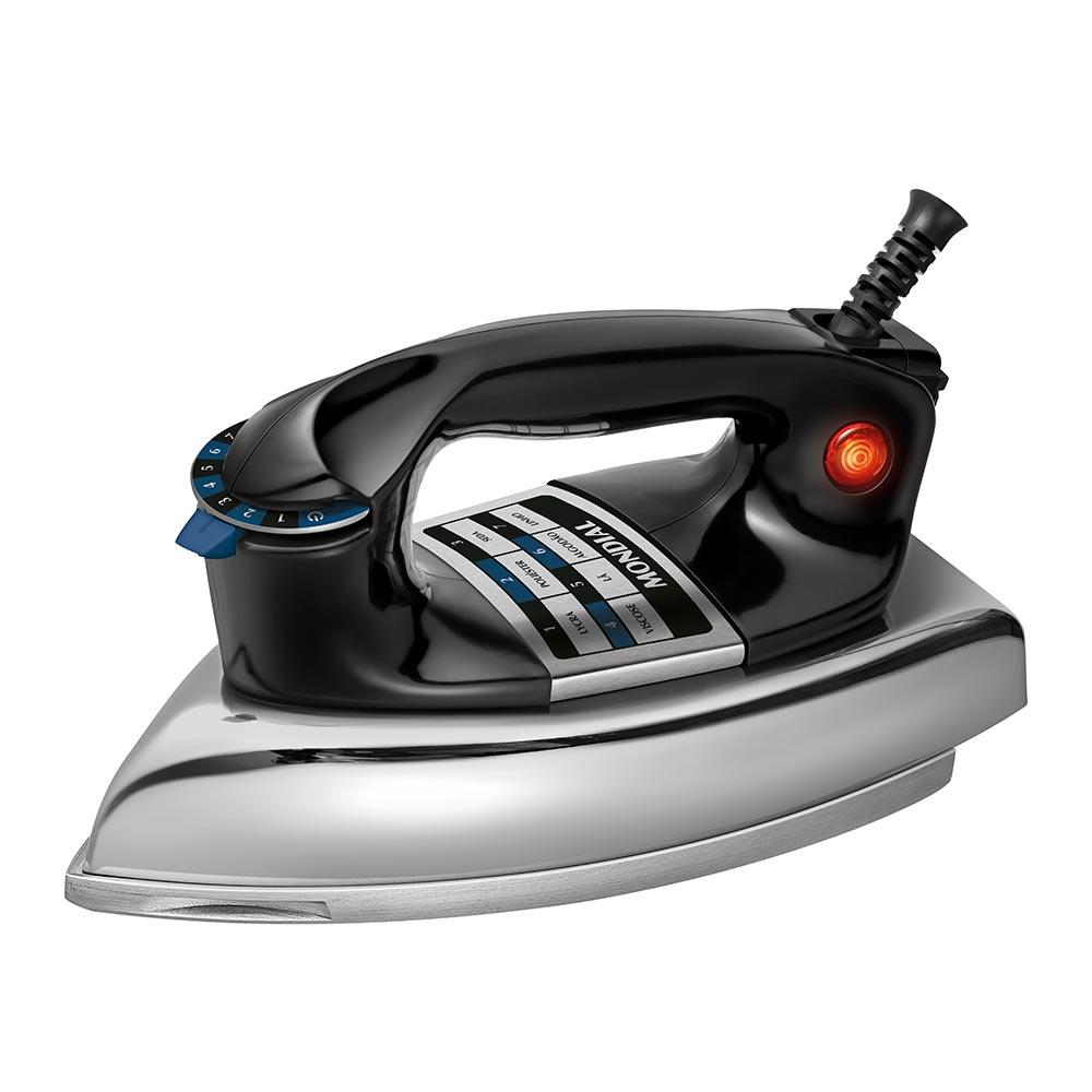 Ferro a Seco Mondial 1400W Preto e Cromado FS-01-BI 220V - 1