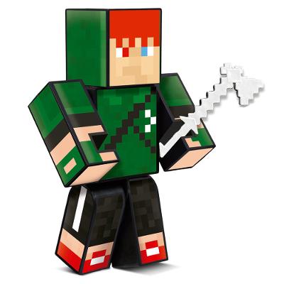 Boneco Roobin Hood Familia Arqueira com 3 Acessórios 15cm Alzarra