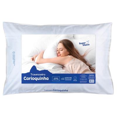 Kit 2 Travesseiros 50x70cm Suporte Firme Carioquinha Salehtex