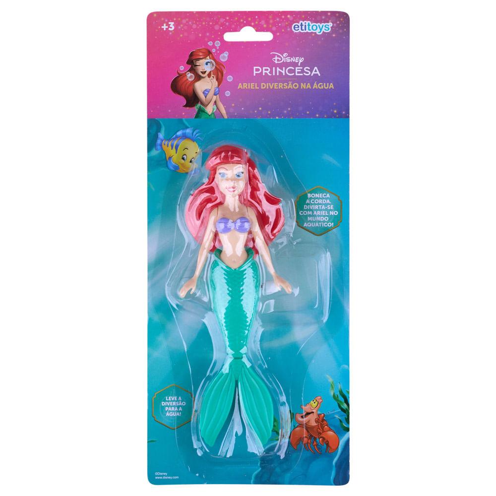 Boneca Ariel à Corda Diversão na Água Etitoys - 4
