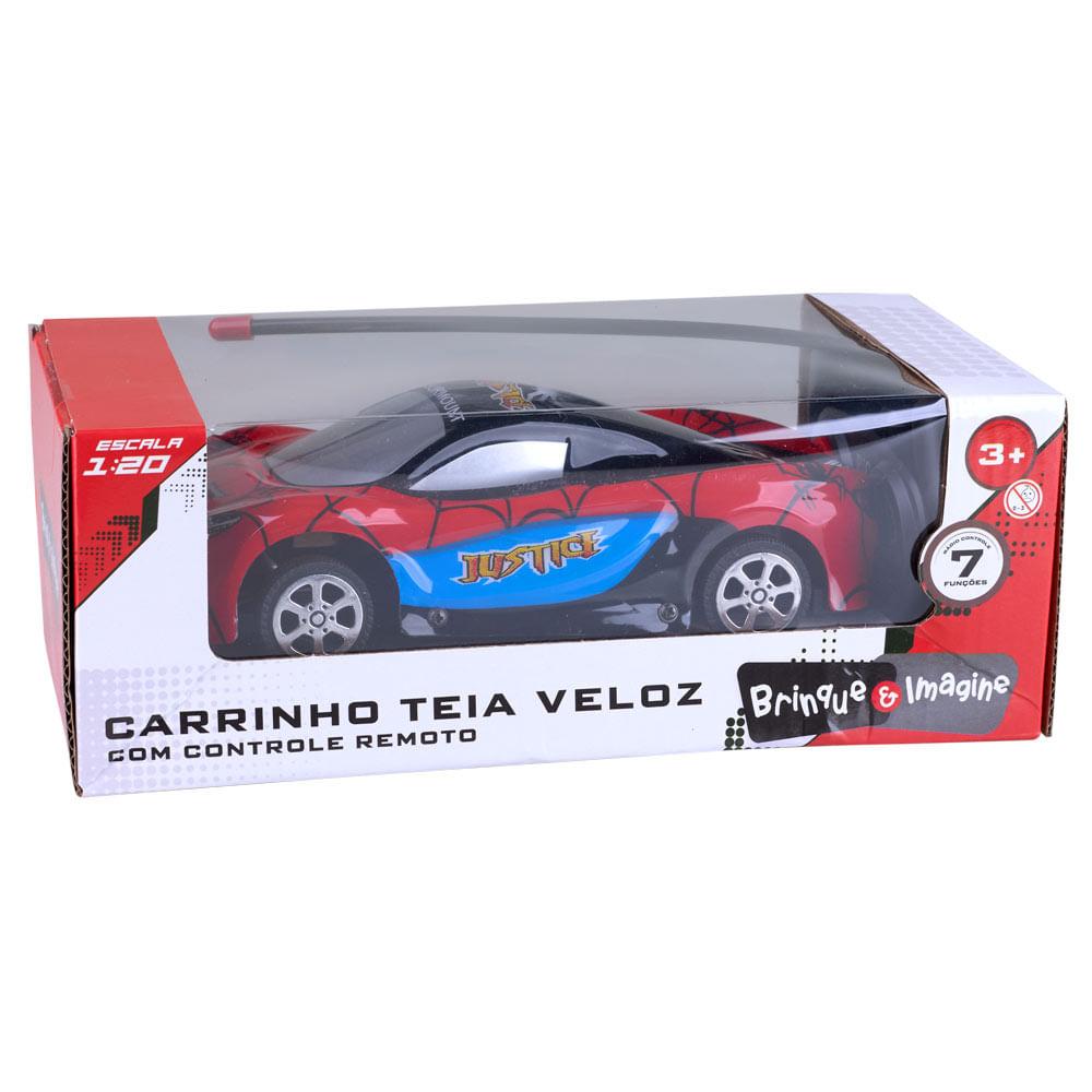 Carro RC 3F Teia Veloz 1:20 CV255283 Playfun - 6