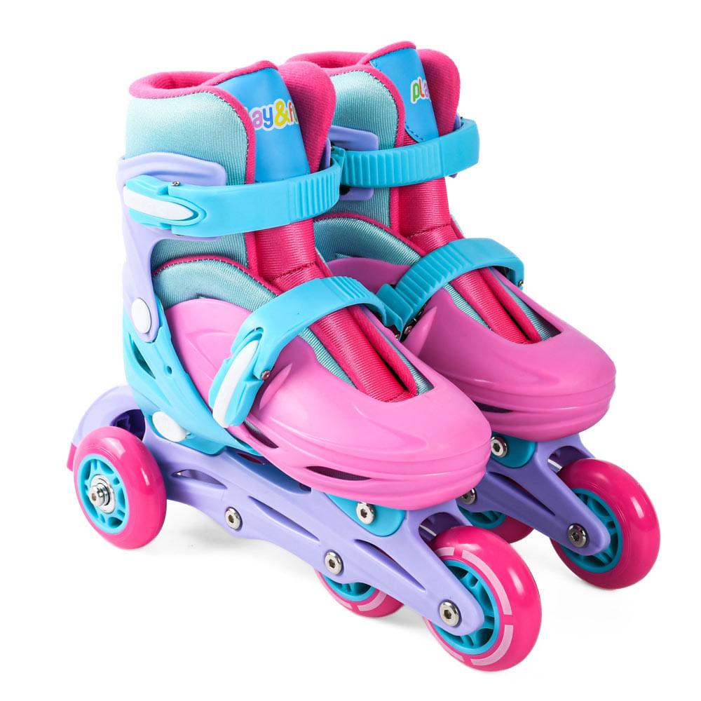 Patins Candy 32 35 CV255278 Playfun Rs Az - 2