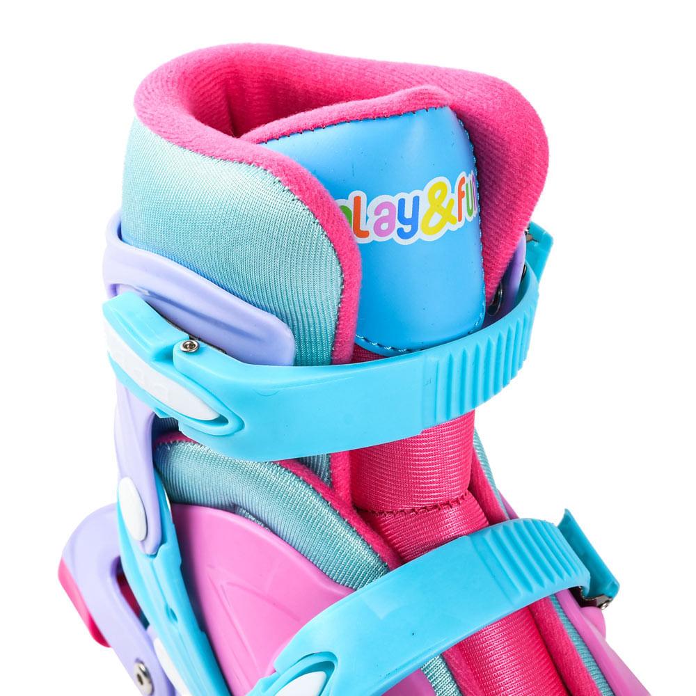 Patins Candy 32 35 CV255278 Playfun Rs Az - 5