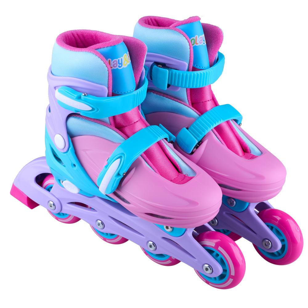 Patins Candy 32 35 CV255278 Playfun Rs Az - 6