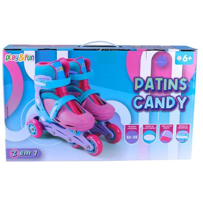 Patins Candy 32 35 CV255278 Playfun Rs Az