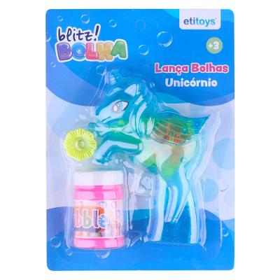 Lançador de Bolas à Fricção Unicórnio 3 Peças Etitoys