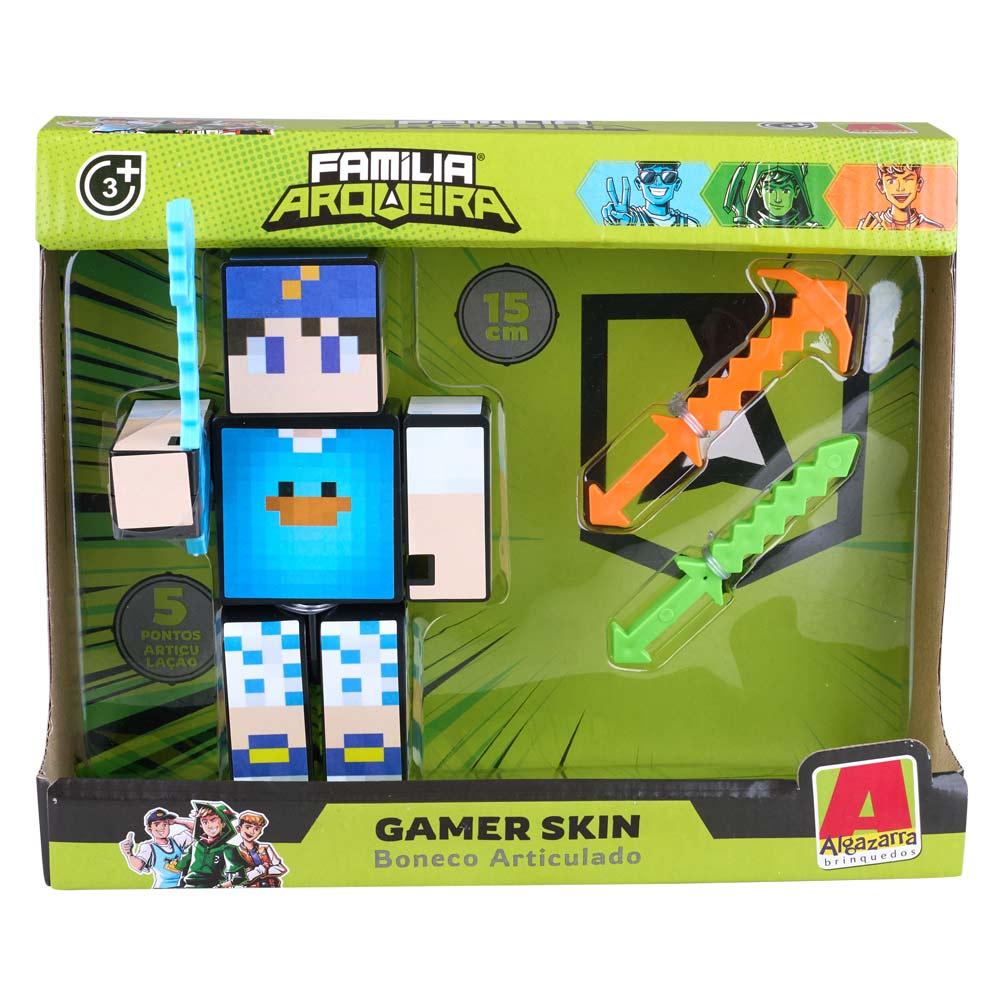 Boneco Beto Gamer 15cm com 3 Acessórios Algazarra - 7