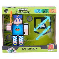 Boneco Beto Gamer 15cm com 3 Acessórios Algazarra