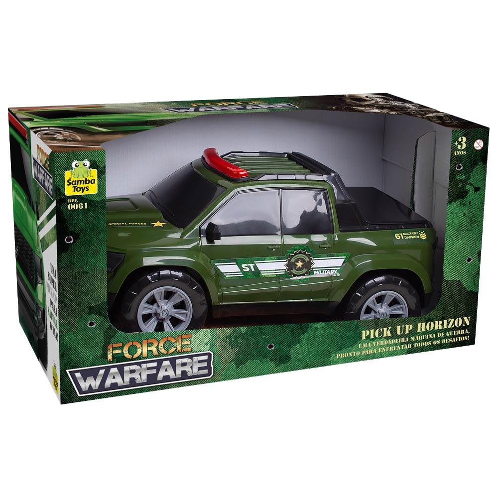 Carro Pick Up Militar Samba Toys - 3