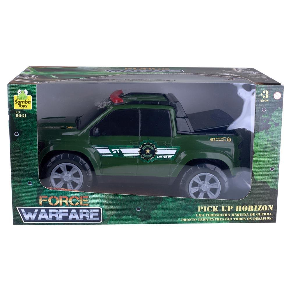Carro Pick Up Militar Samba Toys - 10