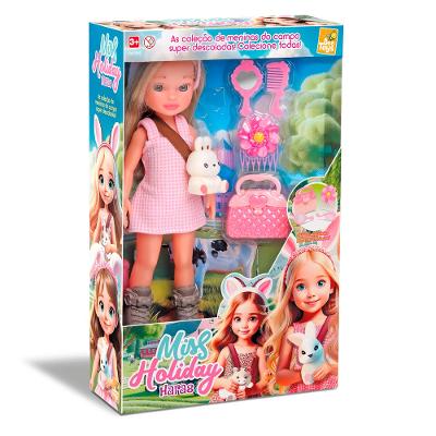Boneca Miss Holiday Loira BeeToys