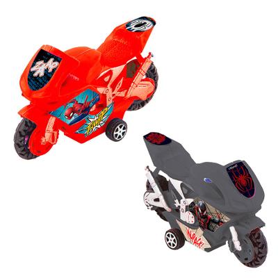 Kit 2 Motos a Fricção Spiderman Etitoys