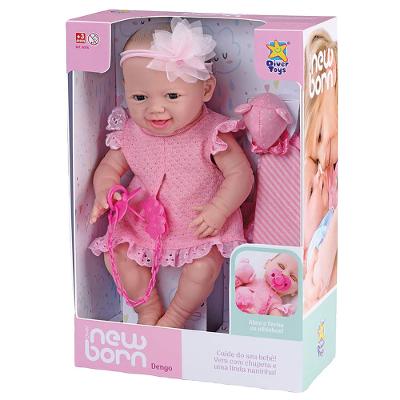 Boneca New Born Dengo 8076