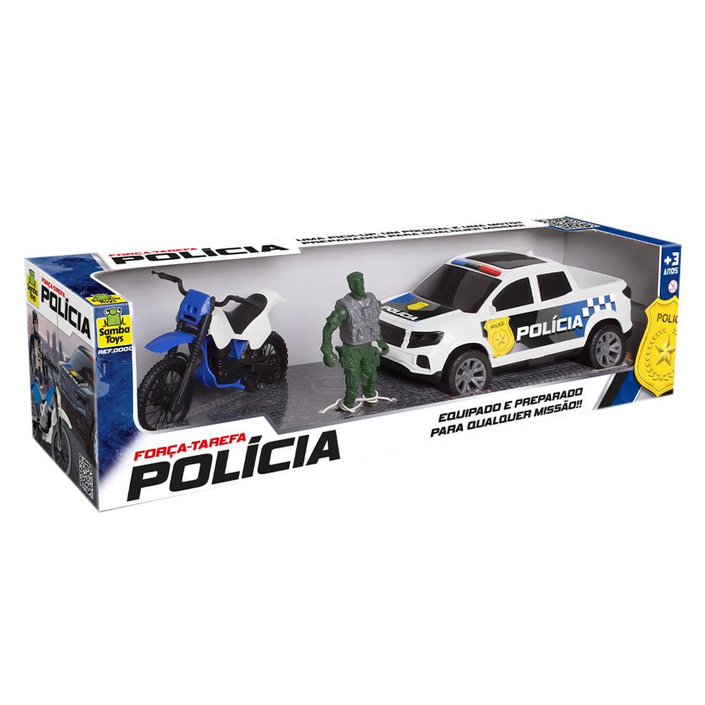 Kit Força Tarefa Polícia Samba Toys - 2