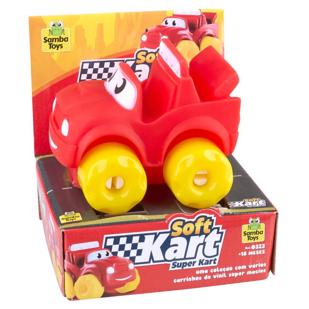 Carro Bebê Soft Kart Samba Toys - 6
