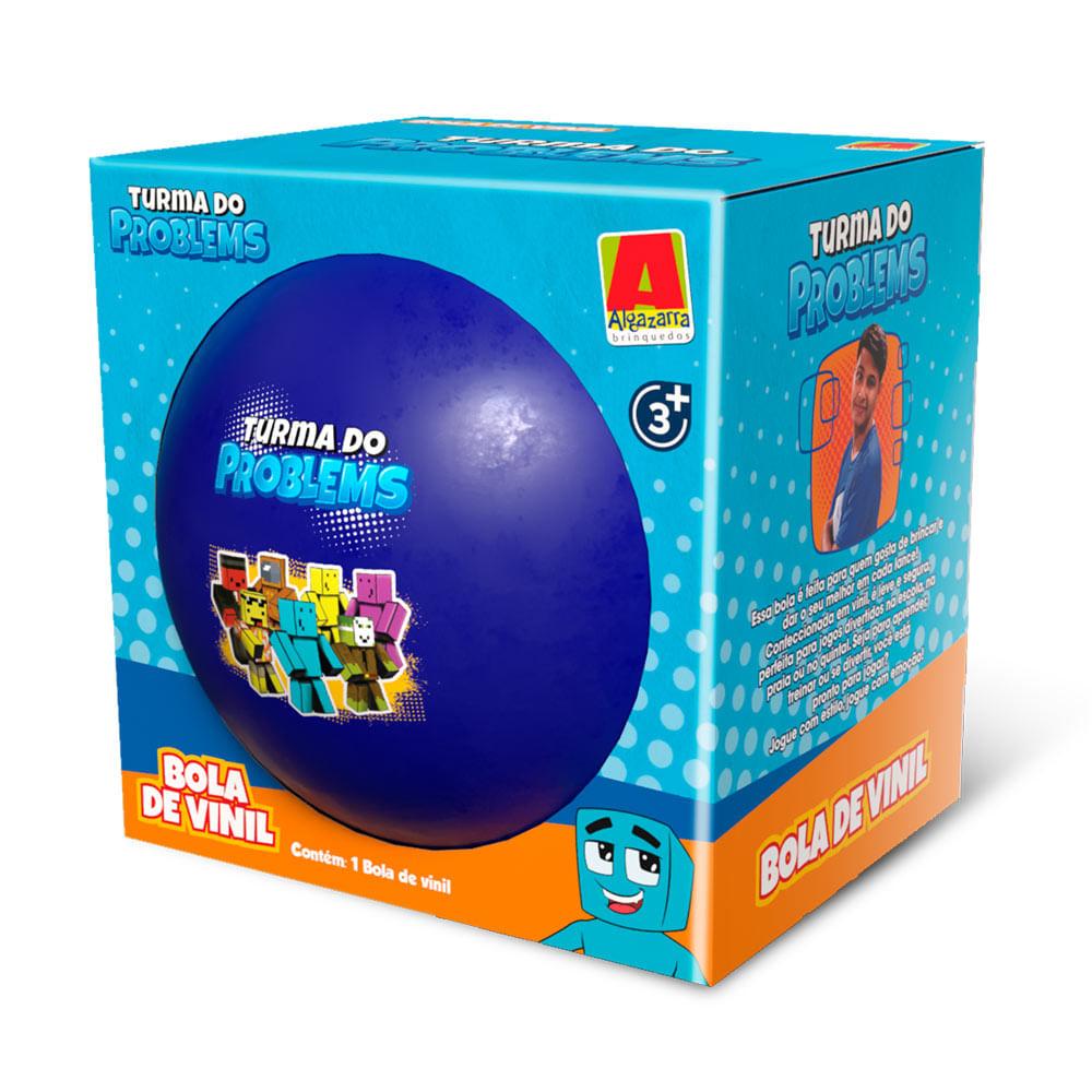 Bola de Vinil Turma do Problems Algazarra - 2