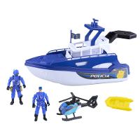 Lancha Patrulha Naval Polícia Samba Toys - 3