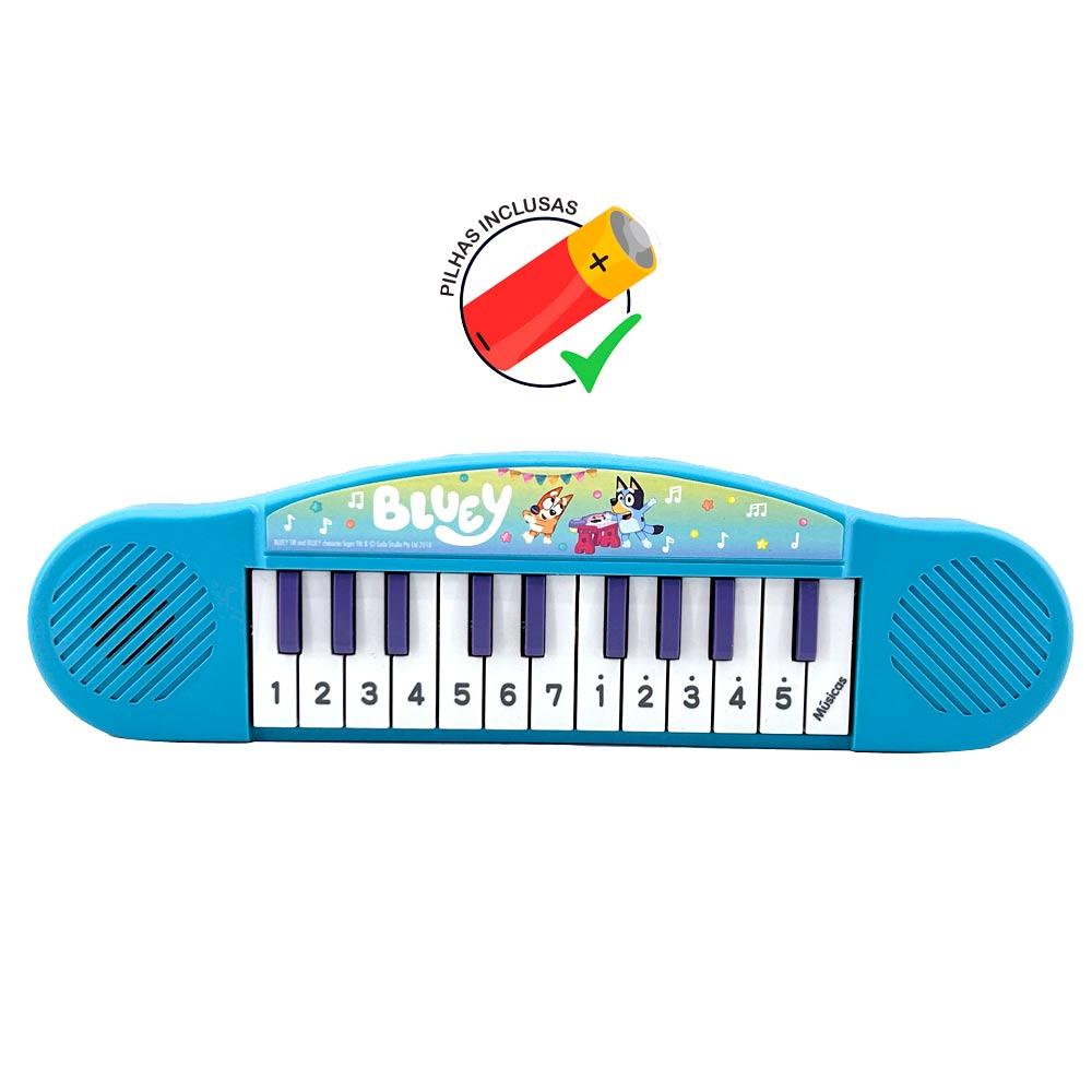 Teclado Musical Bluey Candide- Pilhas Inclusas - 2