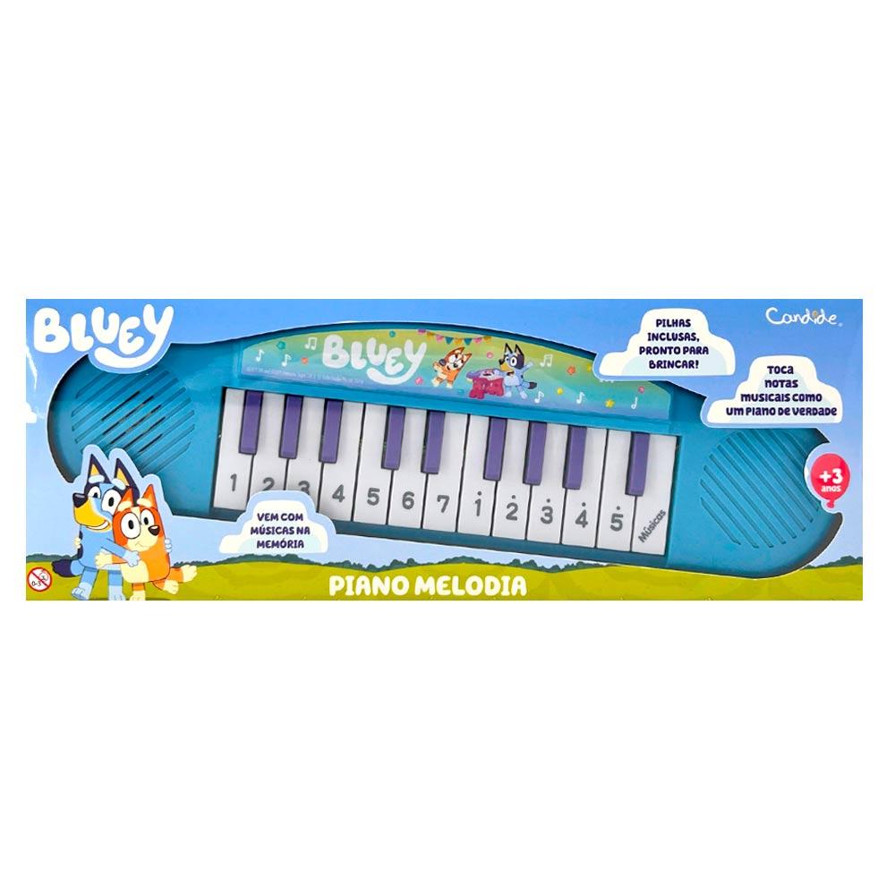 Teclado Musical Bluey Candide- Pilhas Inclusas - 3