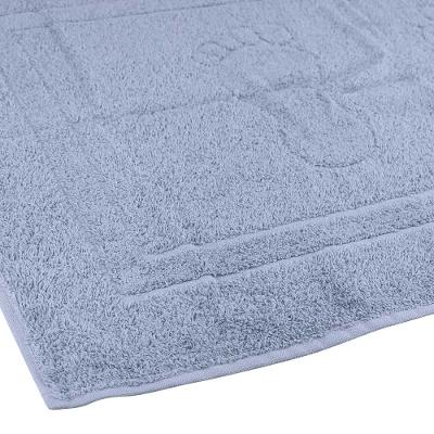 Toalha de Piso Pegada Camesa Cinza