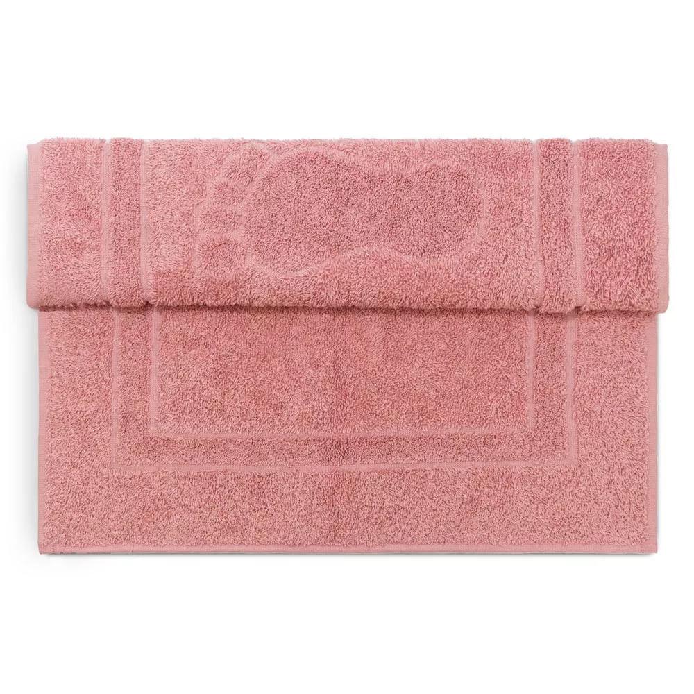 Toalha de Piso Pegada Camesa Rose - 1