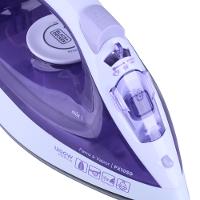 Ferro de Passar Vapor Spray 1200W Black & Decker FX1050 com Base Antiaderente Roxo e Branco 220V - 10