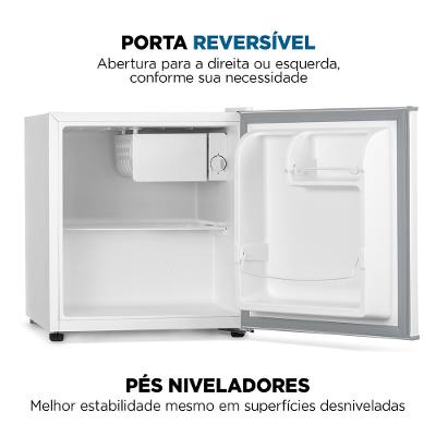 Frigobar Mondial 46 Litros Porta Reversível Branco FGB-01-W50 220V