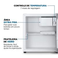 Frigobar Mondial 46 Litros Porta Reversível Branco FGB-01-W50 220V - 3