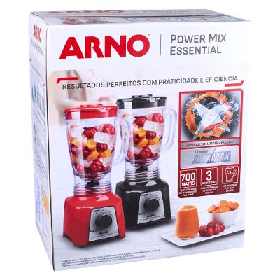 Liquidificador Arno Power Mix Essential Preto LQ19 220V
