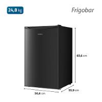 Frigobar Mondial 120 Litros Porta Reversível Preto FGB-01-B120 127V - 9
