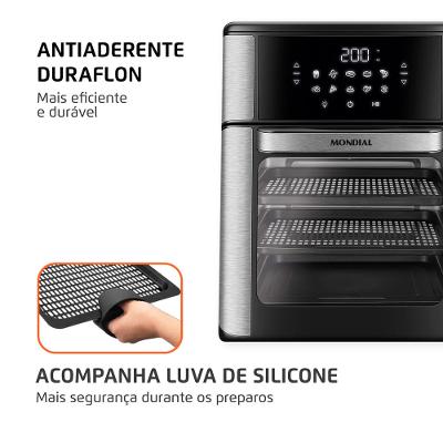 Fritadeira Air Fryer Forno Oven 12L 220V - Mondial