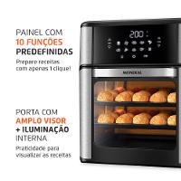Fritadeira Air Fryer Forno Oven 12L 220V - Mondial - 6
