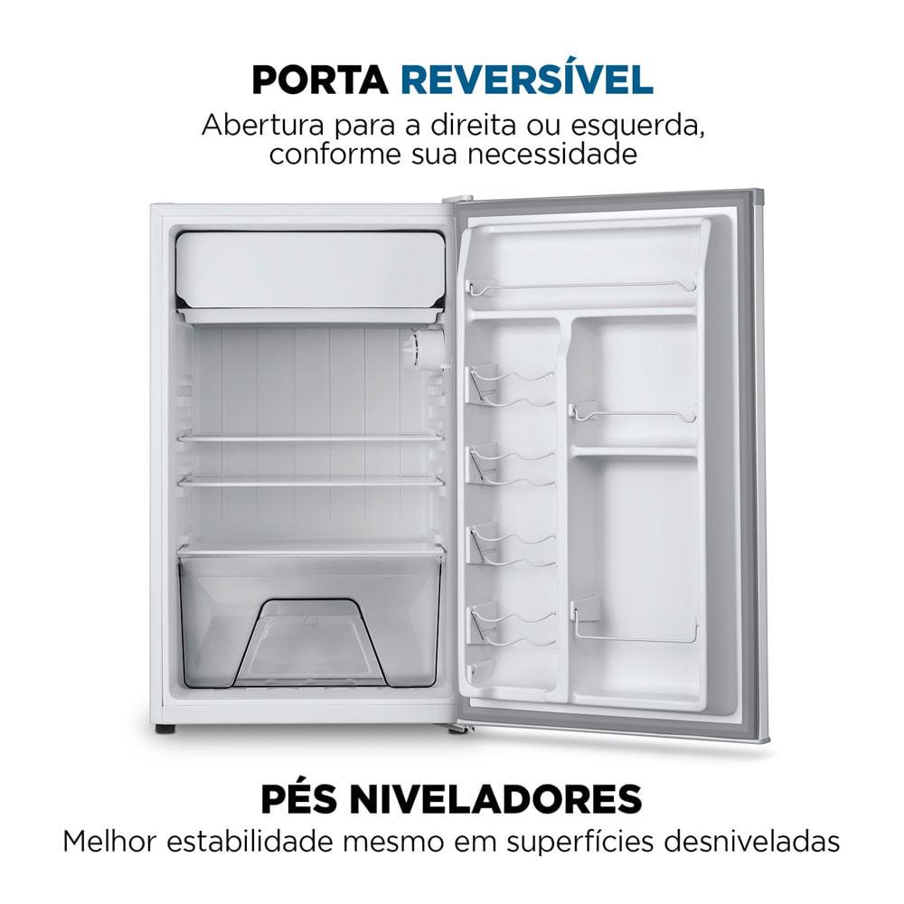 Frigobar Mondial 120 Litros Porta Reversível Branco FGB-01-W120 220v - 6