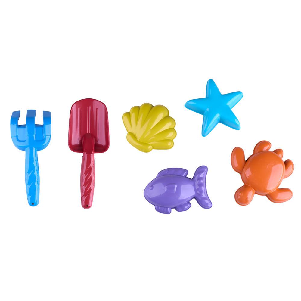 Balde De Praia Regador Divertoys - 4