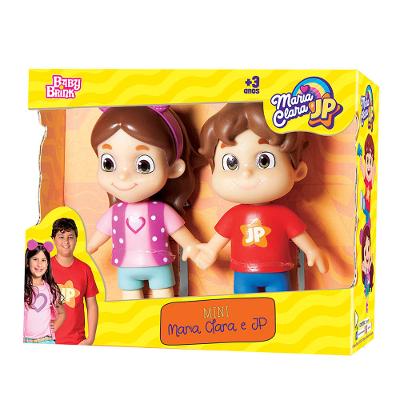 Bonecos Mini Maria Clara e JP NovaBrink
