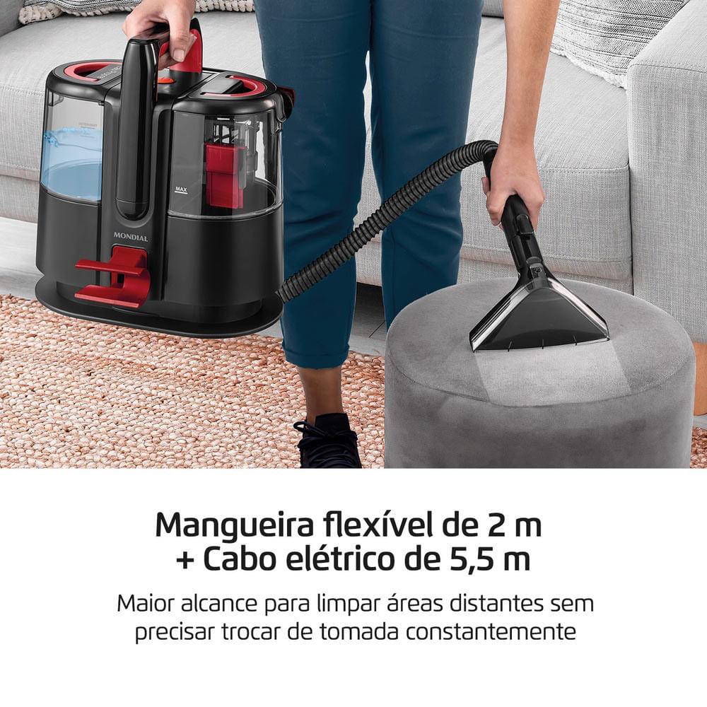 Extratora e Higienizadora Mondial Portátil Deep Cleaner EXP-01-R 127V - 5
