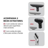 Extratora e Higienizadora Mondial Portátil Deep Cleaner EXP-01-R 127V - 6