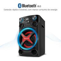 Torre de Som Mondial TM-1200, Luzes, Bluetooth, 1200 W RMS, APP - 7