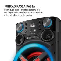 Torre de Som Mondial TM-1200, Luzes, Bluetooth, 1200 W RMS, APP - 1