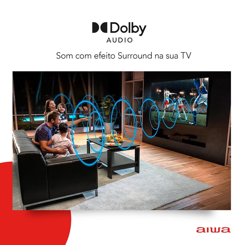Smart TV 43" Aiwa AWS-TV-43-BL-02-A - Bivolt - 3