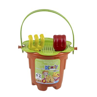 Balde de Praia Império Kendy Tamanho P com 8 Peças