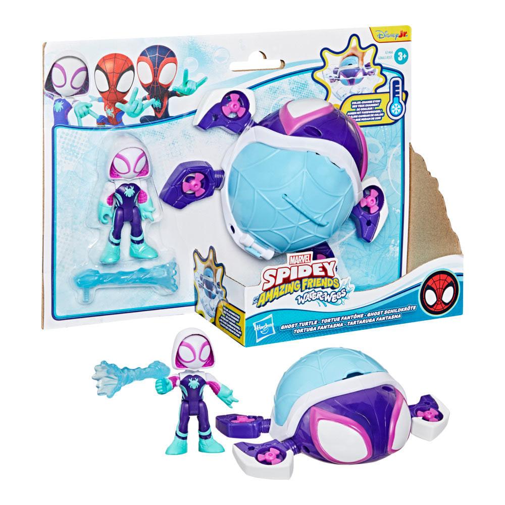 Mini Boneco Spidey Com Veiculo E Amigos Sortido Hasbro - 2