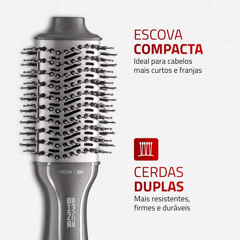 Escova Secadora Space Shine, Mondial, Grafite, 1300W, Bivolt - ES-20 - 3