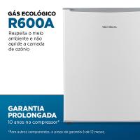 Frigobar Mondial 73 Litros Porta Reversível Branco FGB-01-W80 220v - 6